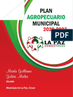 Plan Agropecuario Municipal La Paz, Cesar 2020-2023