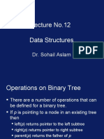 Lecture No.12 Data Structures: Dr. Sohail Aslam