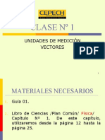 Unidades - Medición - Vectores