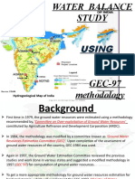 Water Balance Study