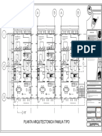 Plantas, Cortes, Fachadas, Perspectivas Cluster