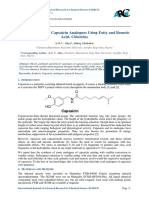 Capscaisin Synth - Synthesis of Some Capsaicin Analogues Using Fatty and Benzoic