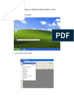 Pasos para La Comunicación Entre PC y PLC