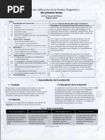 Manual de Aplicación Del Diagnóstico Del Apoyo Emocional y Manual de Calificación de Prueba Diagnóstica para Segundo Grado Primaria