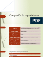 Comprensión de Requerimientos