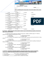 ENGLISH 7 2nd Assessment