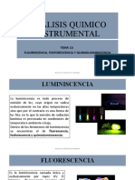 Tema 13. Fluorescencia...