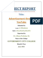 Project Report (Team-A) Bcom (Gen)