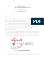 Quantum Optics Shot-Noise Limit of Interferometry: M. Brune, A. Aspect Homework of Lesson 6