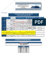 Sitc Vessel Schedule Sample