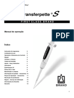 Manual MICROPIPETA Transferpette ® S