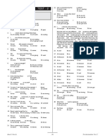 Test - 2: Pre-Intermediate