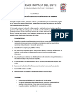 Sistema de Acumulación de Costes Por Órdenes de Trabajo