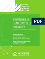 Gobierno de Las Tecnologías de La Información