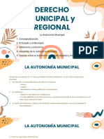 La Autonomía Municipal.