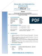 Walter Jimenez Coquinche Curriculum Vitae