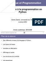 Cours Python