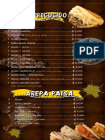 Menu Punto de Larepa