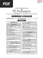 Normas Legales en Caso Sismo