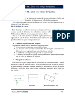 CHP9 Etude Sous Charge Horizontale.