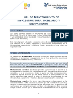 MANUAL DE MANTENIMIENTO Y USO DE ESCUELAS - Borrador NUMERADO