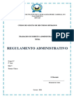 Regulamento Administrativo