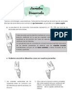 Anomalías Transversales