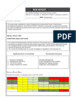 Risk Report-Road Construction  