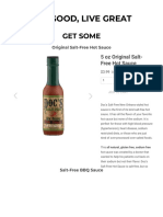 Salt-Free Hot Sauces & Salad Dressings & Seasonings - Doc's Salt-Free