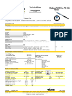 120 Ω Modbus/CAN Bus RS-485 Technical Data