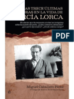 Las Trece Ultimas Horas en La Vida de García Lorca - Miguel Caballero Pérez