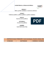 Universidad Abierta y A Distancia de México: Administración Pública: Gestión Ciudadana y Conciencia Colectivas