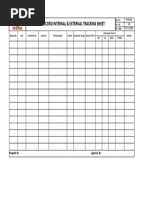 Ecn Record Internal & External Tracking Sheet