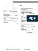 ECB1 - Tests - Grammar Check 1.4A