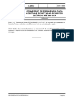 N-2547 - Conversor de Frequencia para Controle de Rotação