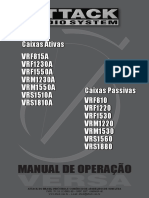 Manual Linha Versa