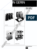 Fluarc FG4 24 To 40.5 KV: Fixed FG4 2500 A Fixed FG4 With 2500 A Support Frame