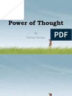 Power of Thought: by Farhan Sarwar