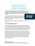 7 Maneras de Mejorar La Reverberación y El Delay Con Compresión y Ecualización