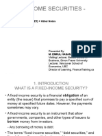 Fixed-Income Securities - Basics