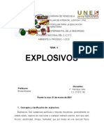 Concepto y Clasificación de Explosivos