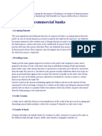 Functions of Commercial Banks