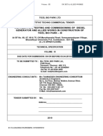 DG Volume - III (Technical Specification)