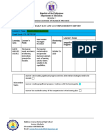 Republic of The Philippines Department of Education: Region V Schools Division of Masbate Province