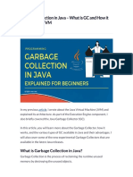 Garbage Collection in Java - What Is GC and How It Works in The JVM
