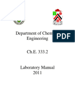 Department of Chemical Engineering