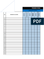 Formato de Calificaciones Tercer Grado