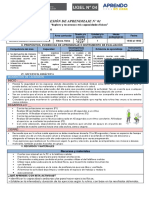 Sesión de Aprendizaje Semana 1,2,3,4,5,6,7