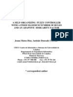 A Self-Organizing Fuzzy Controller With A Fixed Maximum Number of Rules and An Adaptive Similarity Factor