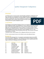 Cash and Liquidity Management Configuration